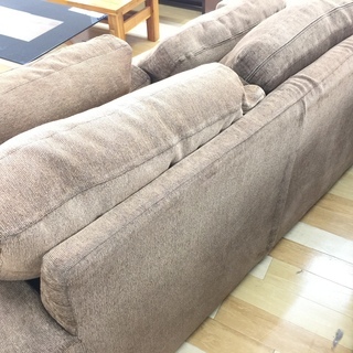 IDC 羽毛2人掛けソファー　【トレファク岸和田店】