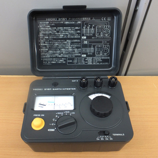 日置 アースハイテスタ 0～1150Ω 接地抵抗計 3151 HIOKI PayPay対応　札幌市西区西野 日置 アースハイテスタ 0～1150Ω 接地抵抗計 3151 HIOKI PayPay対応