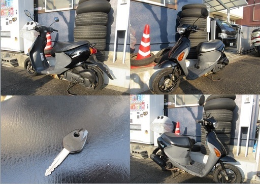 埼玉川口発！スズキ　レッツ４　ブラック　４サイクル　即引渡し可能