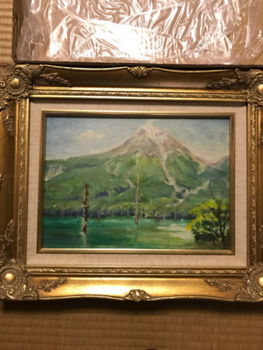 油絵　額縁　Ｆ4