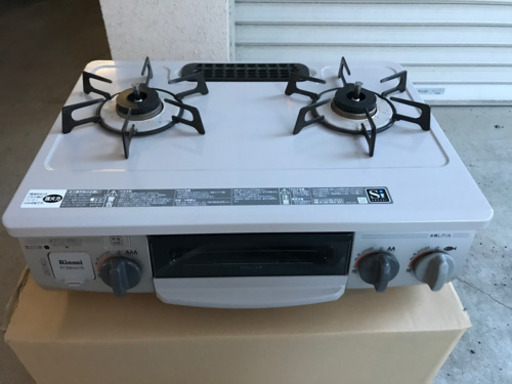 2017年製 リンナイ　ガスコンロ　RT33NJH7S-CL 美品　早い者勝ち