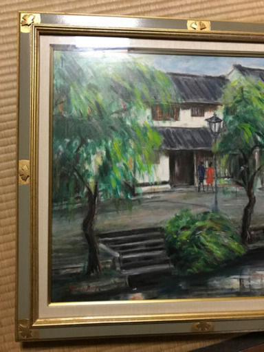 油絵と額縁　Ｆ10
