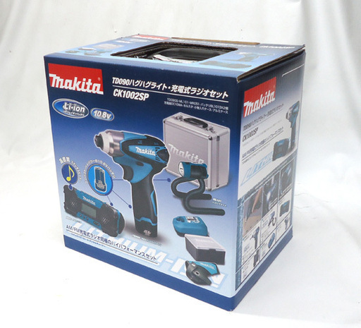 新品 マキタ TD090 ハグハグライト 充電式ラジオセット CK1002SP インパクトドライバ 10.8Vバッテリ２本付き makita 札幌 アウトレットモノハウス平岸店