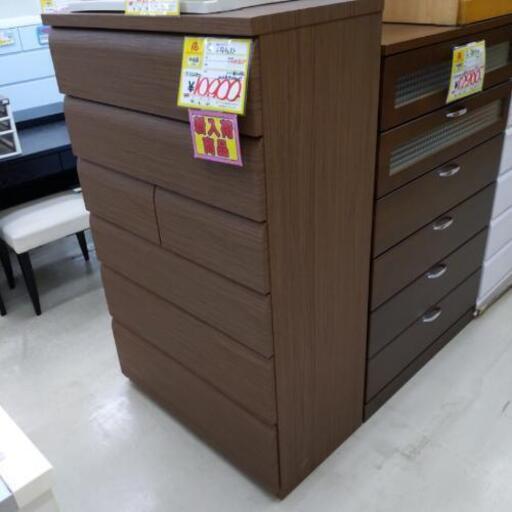 0221-02 ニトリ 6段チェスト 収納棚 衣類収納 79×41×129cm 福岡