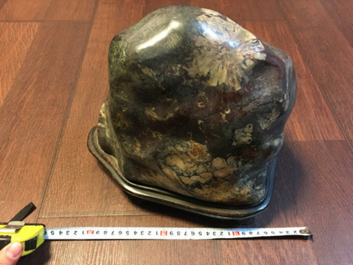 鑑賞石　飾り石　菊花石