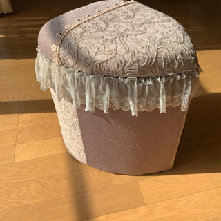 ハートのスツール