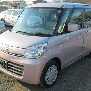 26年式スペーシア/4WD/5万㎞台/社外ナビ/地デジ/CD/D...