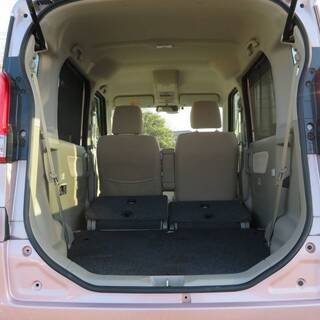 26年式スペーシア/4WD/5万㎞台/社外ナビ/地デジ/CD/DVD/ブレーキアシスト/両側パワースライド/オートエアコン/スマートキー×3/ETC/HIDの画像