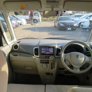 26年式スペーシア/4WD/5万㎞台/社外ナビ/地デジ/CD/DVD/ブレーキアシスト/両側パワースライド/オートエアコン/スマートキー×3/ETC/HIDの画像