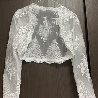 【値下げ】ウェディングドレス用ボレロ