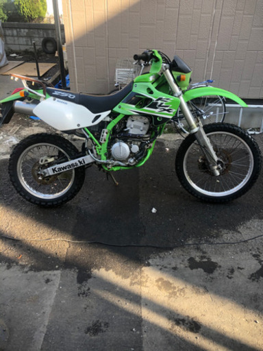 KAWASAKI　KLX250（LX250E)　キャブモデル！レストアベース！