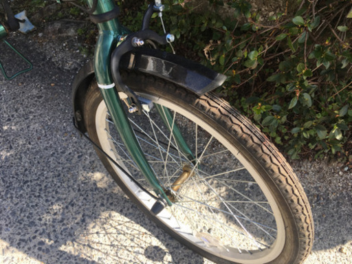 エンジン付き折りたたみ自転車