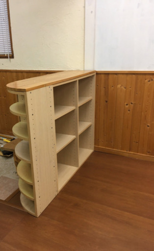 本棚カウンター