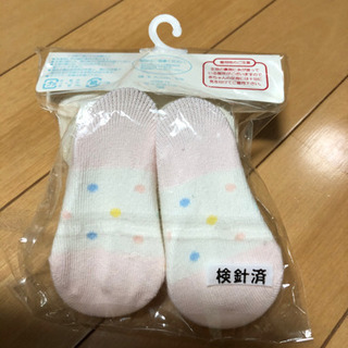 値下げしました、新品、ベビー靴下の画像