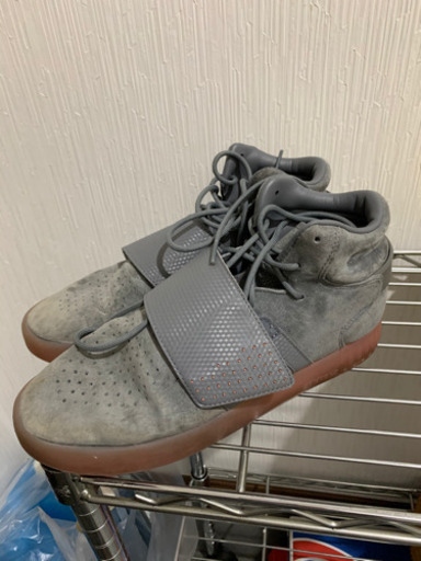 アディダス  ハイカット　グレー　27.5 美品　激レア