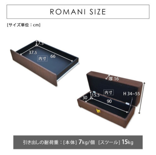 収納付き　ソファベッド　グレー　3/1までの引取限定！