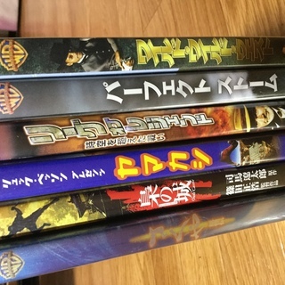 邦画DVD、洋画DVD 6個