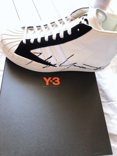 Y-3 アディダス　ヨウジヤマモト　PRO ホワイト　26.0センチ
