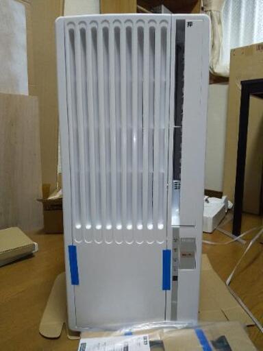 【未使用、保証残期間あり】ハイアール 窓用エアコン JA-16T-W