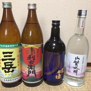 三岳・茜霧島・虎斑霧島入り焼酎8本セット