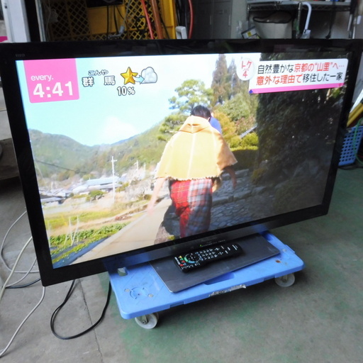 西１８３成約済み　パナソニック　プラズマテレビ　４２型　外付けHDD可能 型番TH-42G3