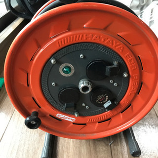 ハタヤ製　250v 5A  30m 延長ドラム