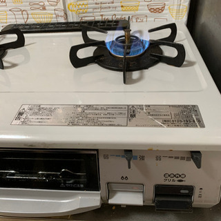 【中古】パロマ ガスコンロ 2口コンロ 都市ガス用の画像