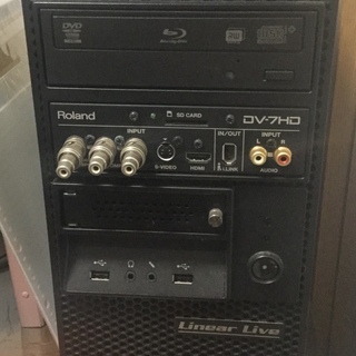Roland、ローランド、ビデオ・ワークステーション DV-7HD、レノボ・パソコン本体のみ、動作品