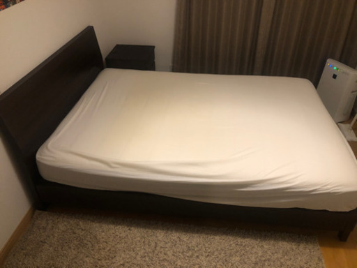 総額10万円　ダブルベット&マットレス付