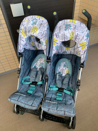 コサット 双子用 2人用 ベビーカー