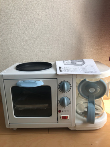 トースター　コーヒーメーカー　プレートセット！