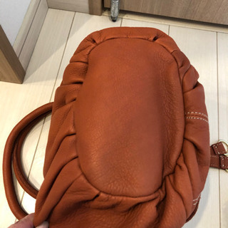 新品 柔らかい牛革 洗い加工 トートバッグ ハンドバッグの画像