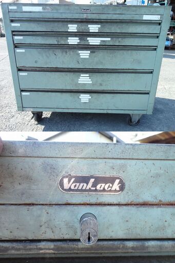 プロ愛用 VanLack バンラック ツールキャビネット/ツールワゴン　ガレージ整備