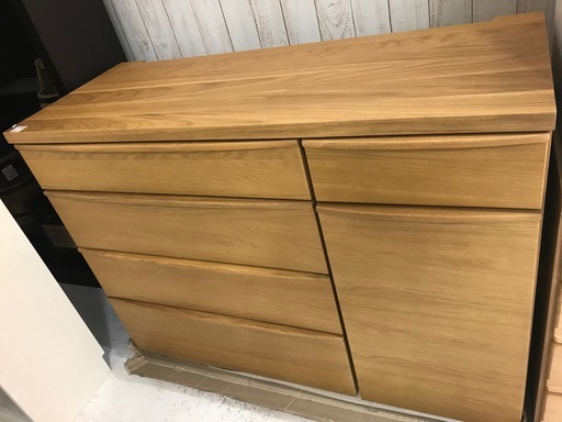 【駅近】キッチンカウンター　ナチュラル　シギヤマ家具　アウトレット品【トレファク南柏】