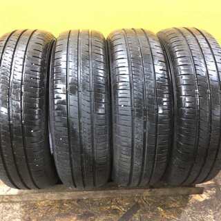DUNLOP ENASAVE EC204 195/65R15 15インチ 夏タイヤ 4本 2019年製 バリ溝 プリウス アイシス ノア等 (TA163) クレジットカード QR決済可能