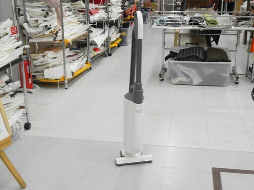 パナソニック スティックタイプ 掃除機 MC-U52A サイクロン式  Panasonic ホワイト 2段伸縮ハンドル 苫小牧西店