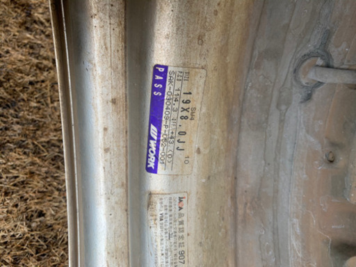 REGNO GRVⅡ 245/40R19 ホイル付き