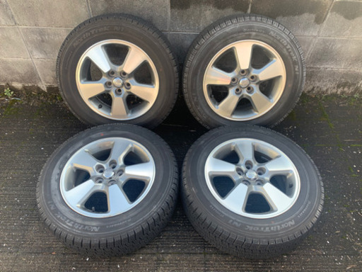 トヨタ　10系ウィッシュ純正アルミホイール