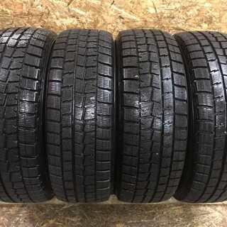 DUNLOP WINTER MAXX WM01 195/65R15 15インチ スタッドレス 4本 2016年製 バリ溝 プリウス ウィッシュ セレナ等　(VTM48-2) クレジットカード QR決済可能