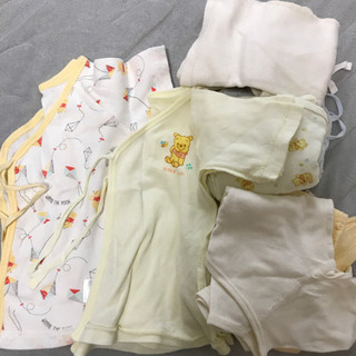 短肌着コンビ肌着セット(ミトンお付けします)