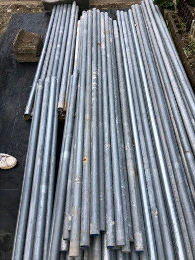 単管パイプ　3m以下多数　中古