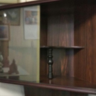 三角コーナー飾り棚　譲ります！の画像