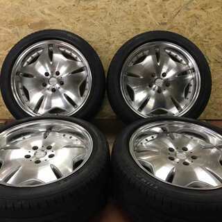 【BS TURANZA ER33 235/45R18】夏タイヤ 4本【KAISER FM032 B.I.M 社外 18インチ 8.5J5HPCD114.3+36】バリ溝 (TH147) クレジットカード QR決済可能