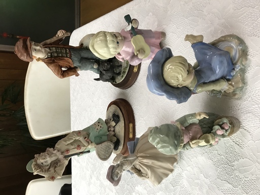 キレイな洋風　小物　陶器人形