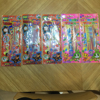 家庭用花火セット5点