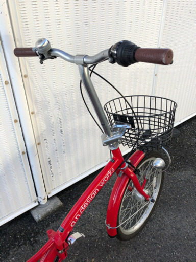 購入者決定　ほぼ新品 折りたたみ自転車