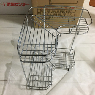 コーナー収納ラック