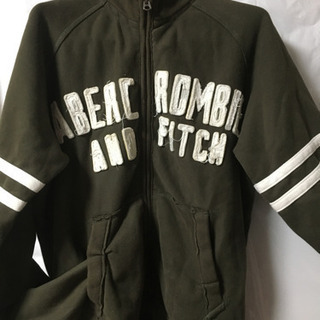 １２５０円アバクロ　男性用　前あきトレナー