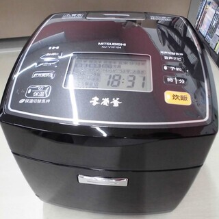 三菱 IHジャー 炊飯器 5.5合 本炭釜 NJ-VW104 2...