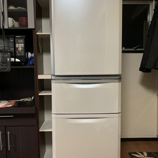 三菱電機　冷蔵庫　2010年製　ＭＲ-Ｃ34Ｒ　335Ｌ　取扱説明書付